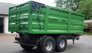 Poľnohospodársky príves tandem dumper 16t